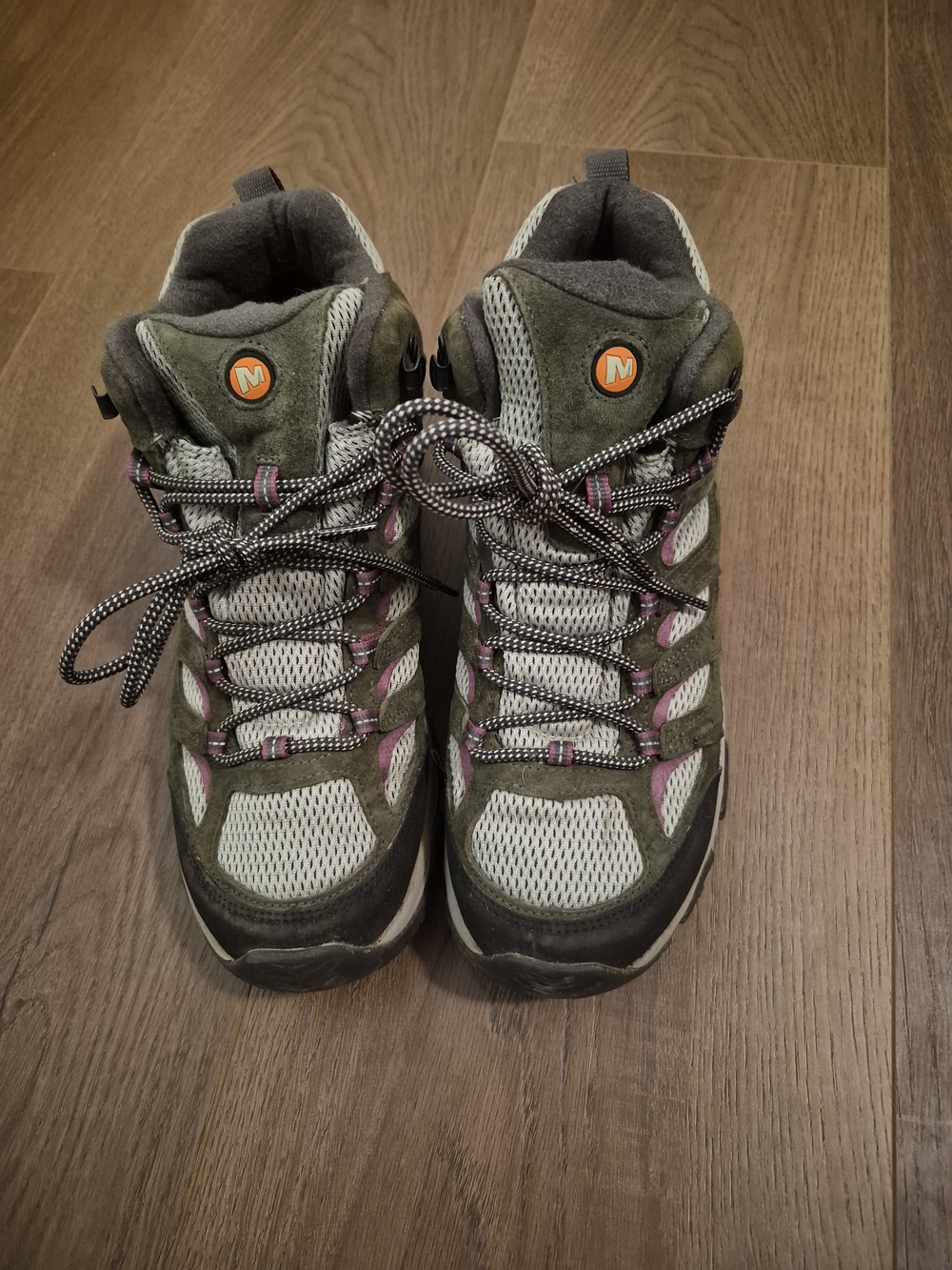 Merrell Women's Olive Green Moab Hiking Boots